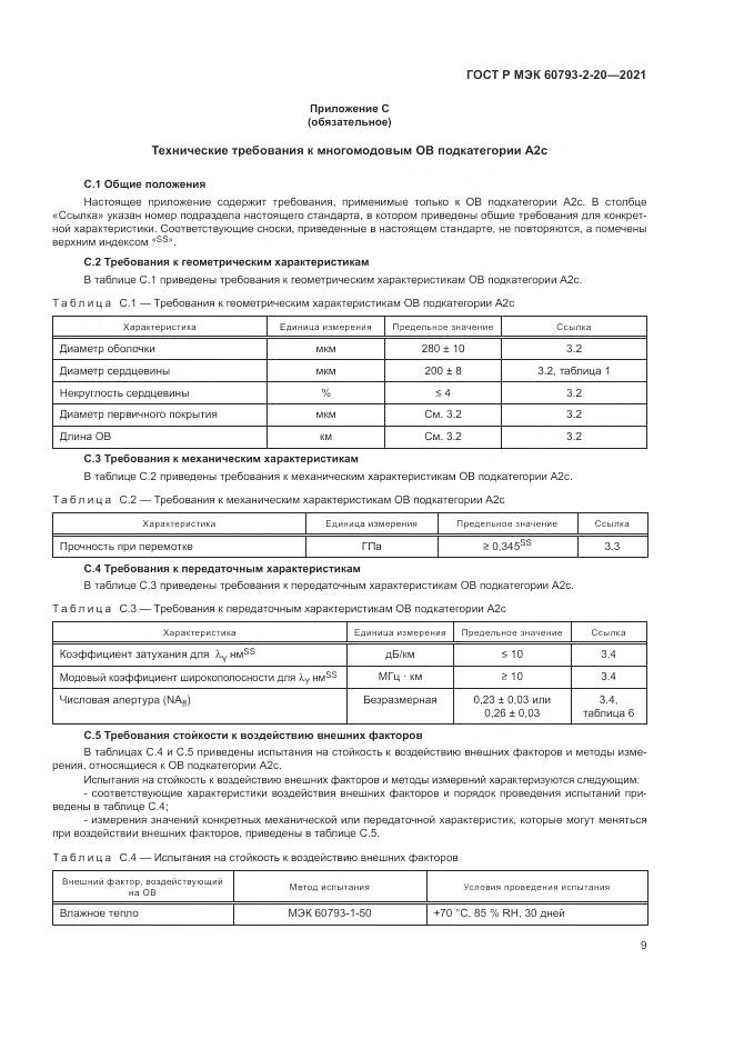 ГОСТ Р МЭК  60793-2-20-2021, страница 13