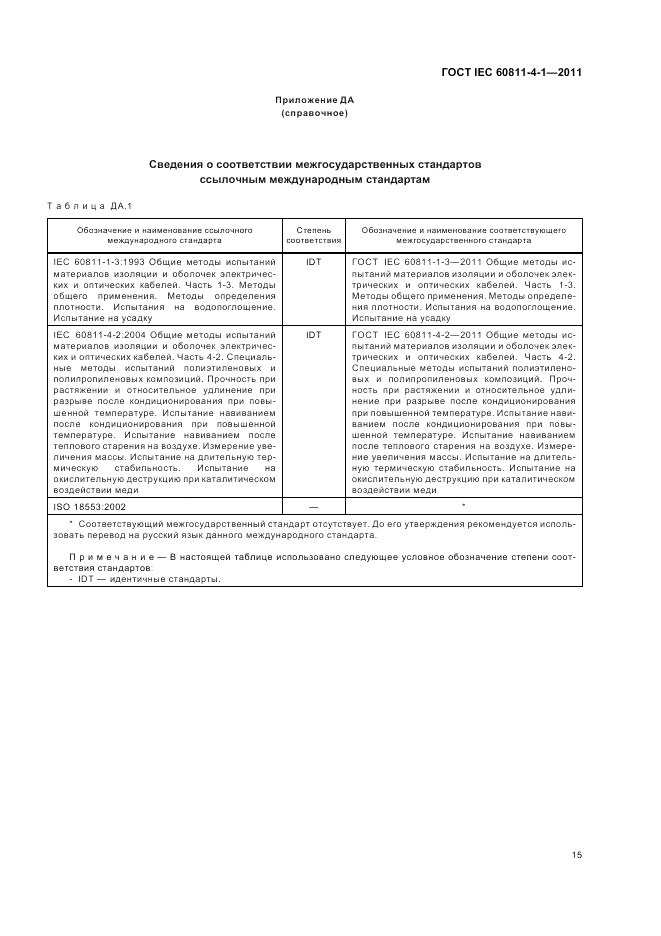 ГОСТ IEC 60811-4-1-2011, страница 19