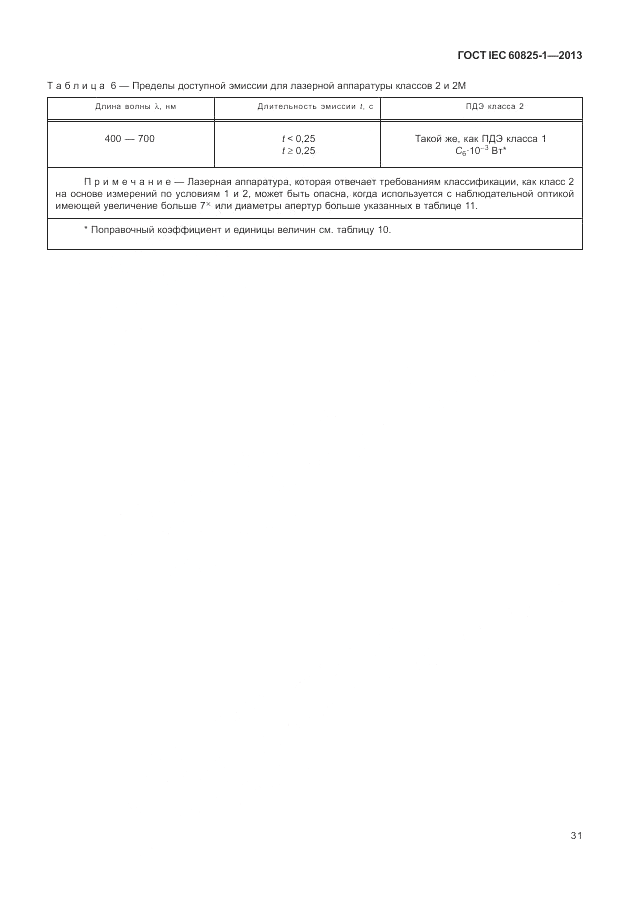 ГОСТ IEC 60825-1-2013, страница 37