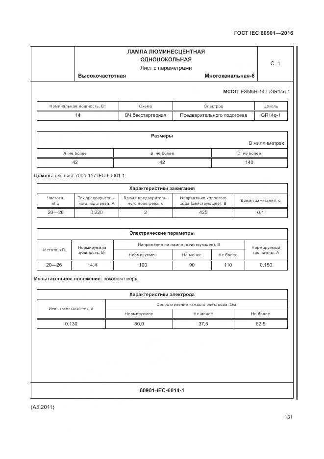 ГОСТ IEC 60901-2016, страница 185