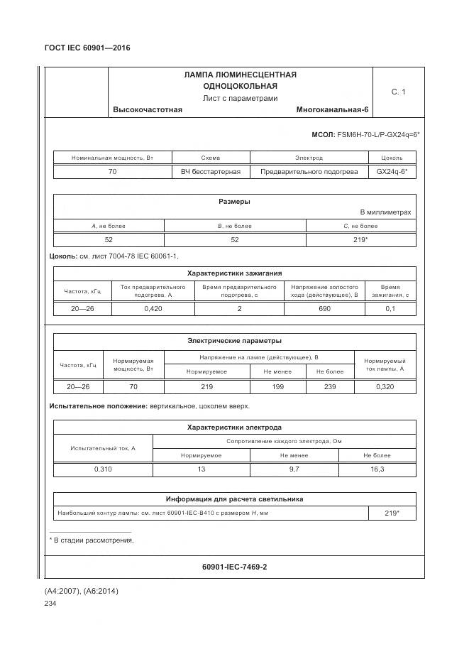 ГОСТ IEC 60901-2016, страница 238