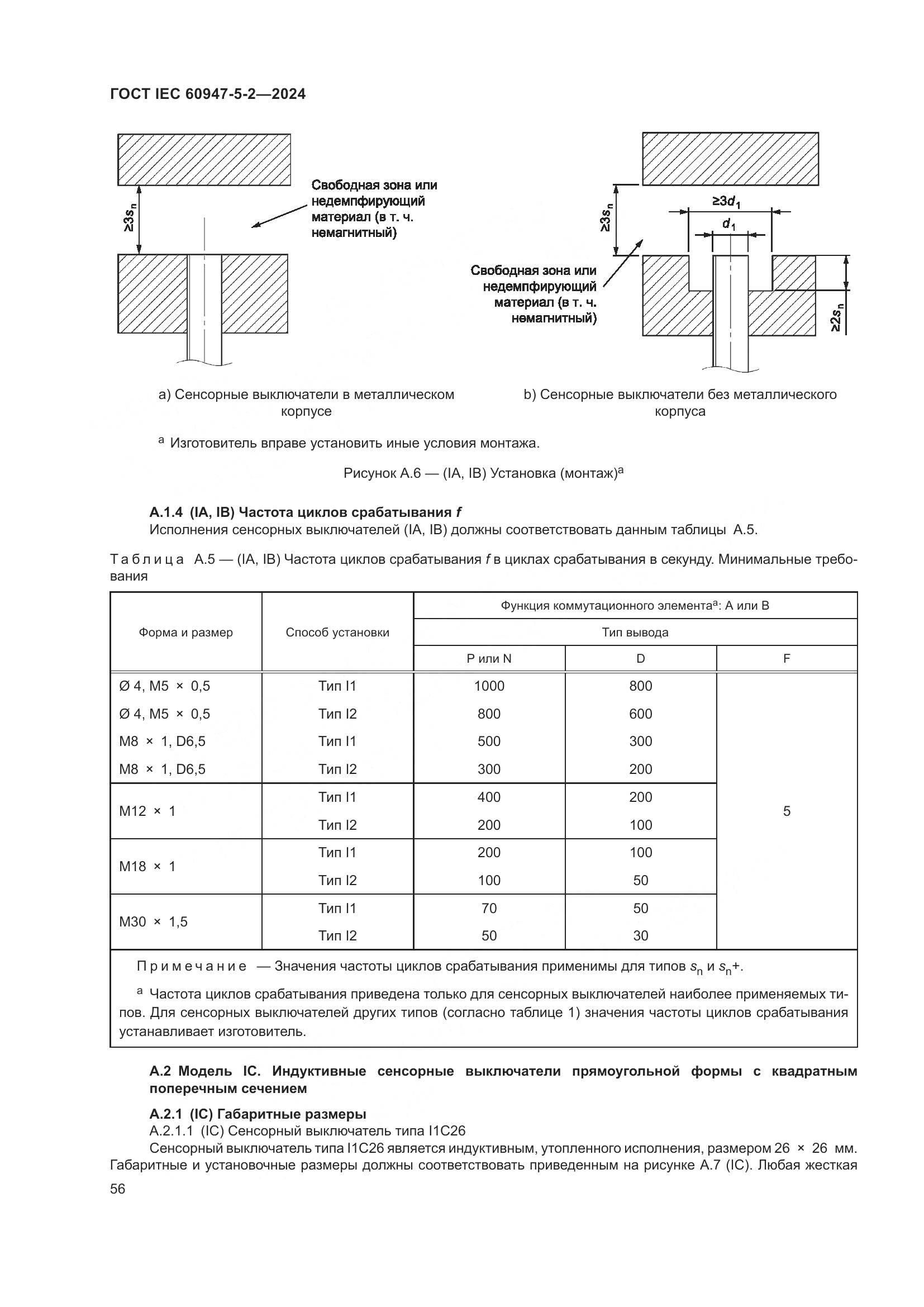 ГОСТ IEC 60947-5-2-2024, страница 62