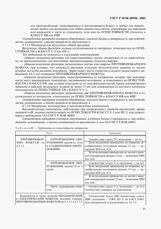 ГОСТ Р МЭК 60950-2002, страница 110