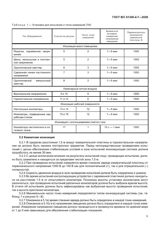 ГОСТ IEC  61340-4-7-2020, страница 11