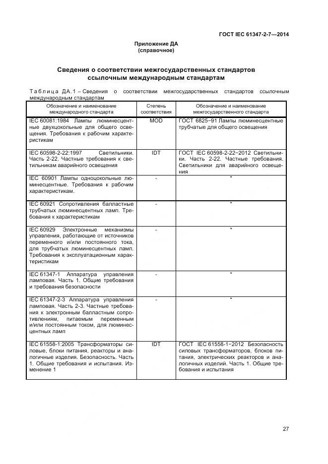 ГОСТ IEC 61347-2-7-2014, страница 34