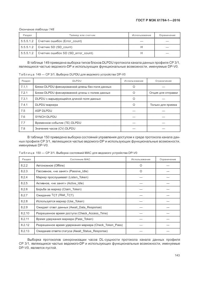 ГОСТ Р МЭК 61784-1-2016, страница 149