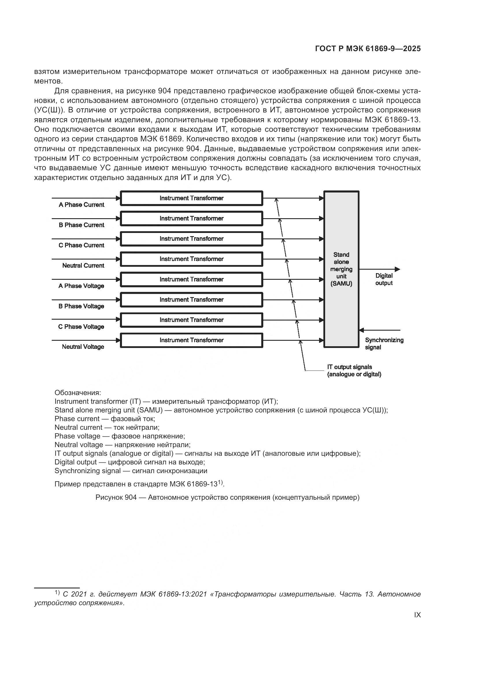 ГОСТ Р МЭК 61869-9-2025, страница 9