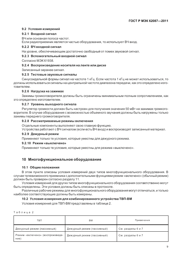 ГОСТ Р МЭК 62087-2011, страница 15