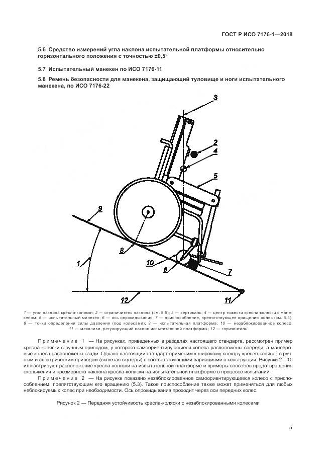 ГОСТ Р ИСО 7176-1-2018, страница 11