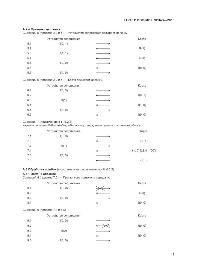 ГОСТ Р ИСО/МЭК 7816-3-2013, страница 49