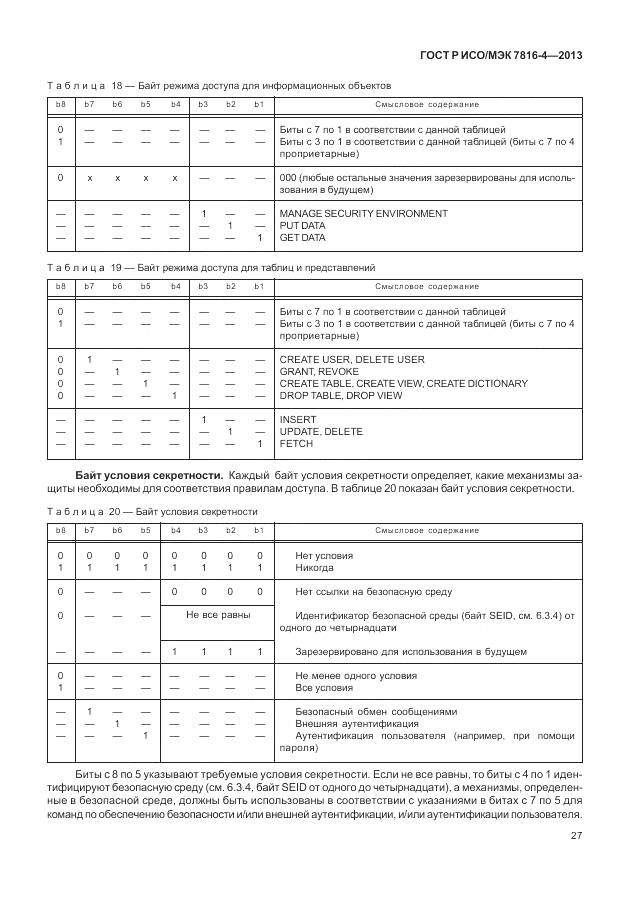 ГОСТ Р ИСО/МЭК 7816-4-2013, страница 33
