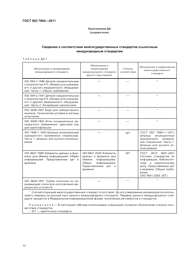ГОСТ ISO 7864-2011, страница 14