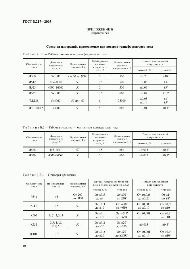 ГОСТ 8.217-2003, страница 13