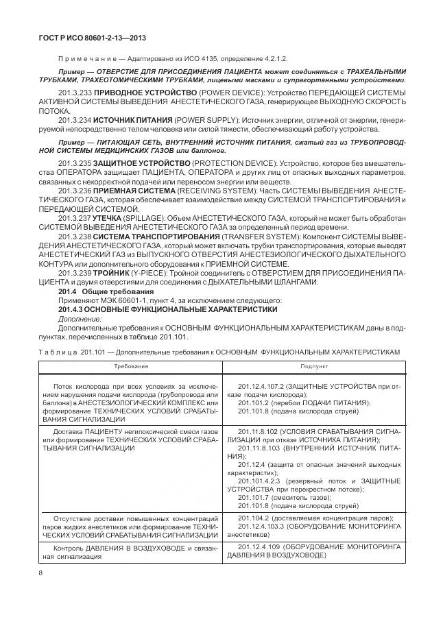 ГОСТ Р ИСО 80601-2-13-2013, страница 14