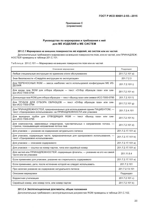 ГОСТ Р ИСО 80601-2-55-2015, страница 29