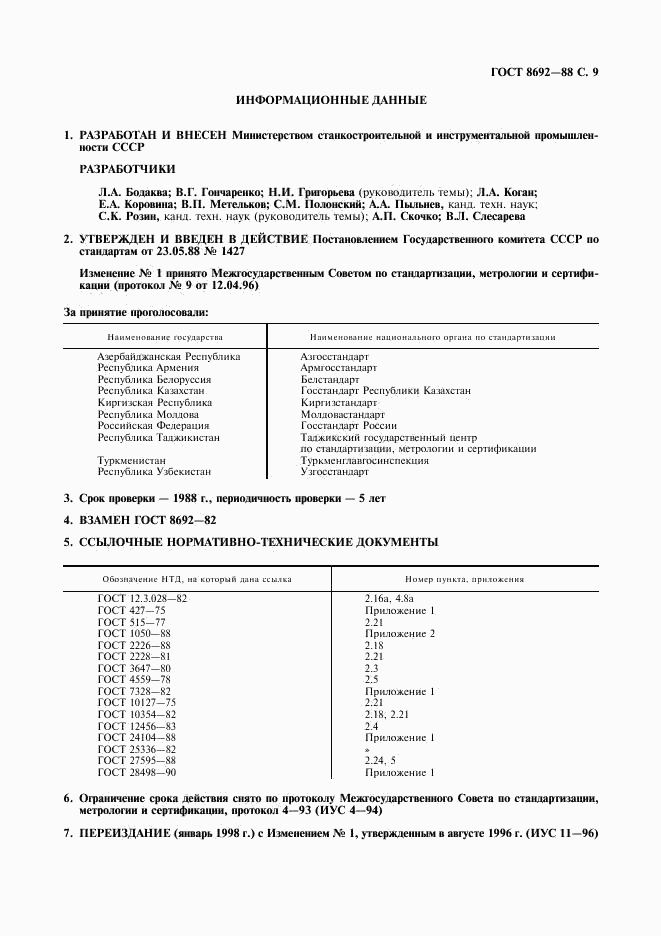 ГОСТ 8692-88, страница 10