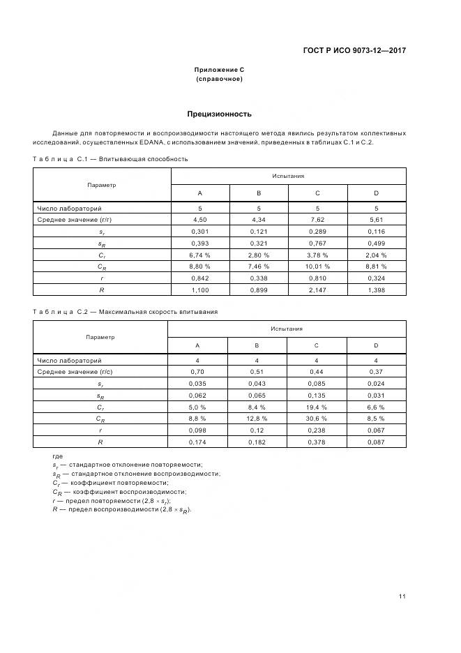 ГОСТ Р ИСО 9073-12-2017, страница 15