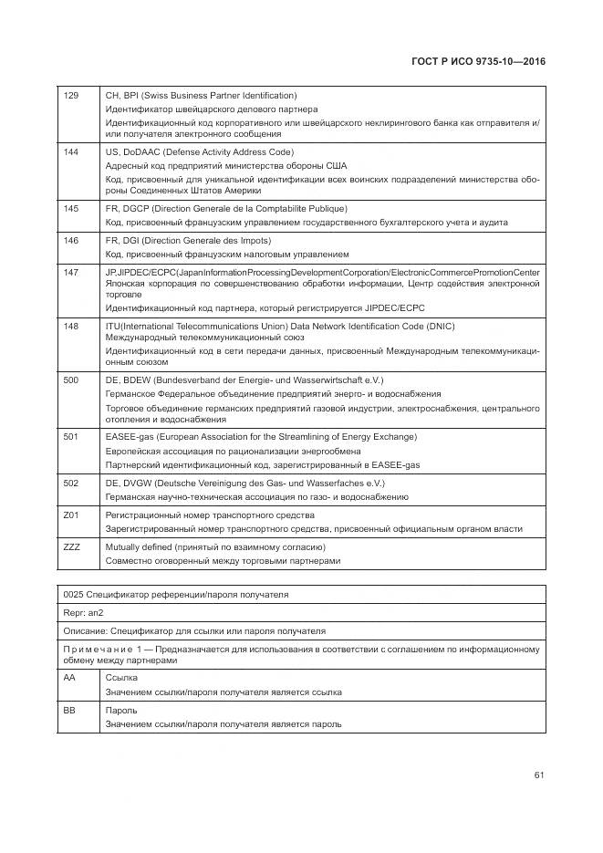 ГОСТ Р ИСО 9735-10-2016, страница 65