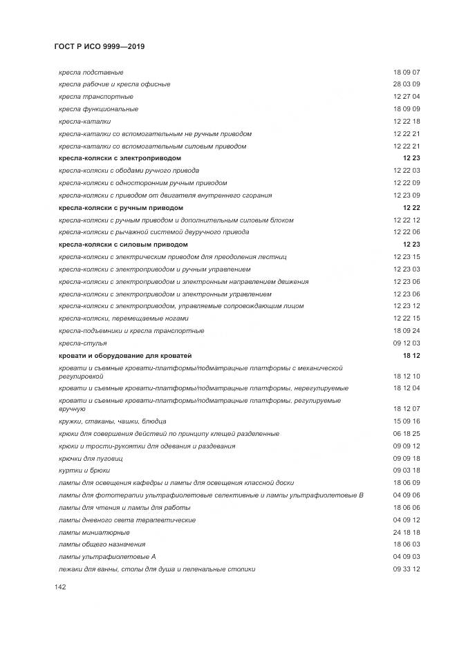 ГОСТ Р ИСО  9999-2019, страница 148