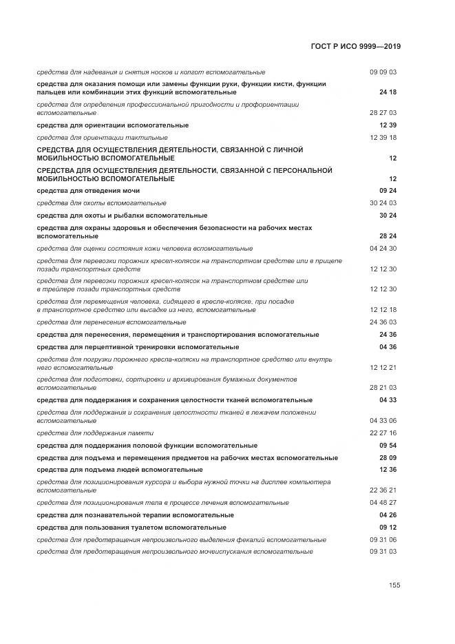 ГОСТ Р ИСО  9999-2019, страница 161